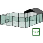 Enclos poulailler - 10 m² 4×3×1. 5 m parc nylon avec bâche grand enclos poules extérieur cadre en acier ... Enclos poulailler - 10 m² 4×3×1. 5 m parc nylon avec bâche grand enclos poules extérieur cadre en acier ...