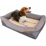 Unho - bingopaw panier chien taille m 70x40x25cm avec bord rembour lit pour grand chien chat lavable ...