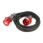 Rallonge electrique etanche t�trapolaire 5x16a, 10 m�tres