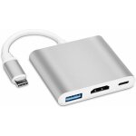 Adaptateur usb - c vers hdmi adaptateur de convertisseur de port de charge usb c hub usb c, ruban bisbisous ...
