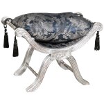 Biscottini - banquette style fran�ais louis xvi en h�tre massif