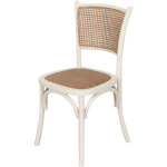 Biscottini - chaise en bois et rotin chaise thonet chaise rtro salle  manger, cuisine, restaurants ...