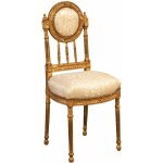 Biscottini - chaise louis xvi de style franais en htre massif