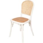 Chaise thonet vintage 88x44x44 chaises rustiques chaises de cuisine et de salle  manger chaises en bois ...