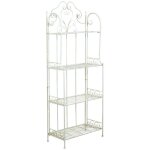 Biscottini - etagere en fer forg pour balcon support pour plantes prsentoir pour pot de fleurs tagre ...