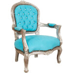 Fauteuil lit baroque 73x50x51 cm chaise louis xvi style français fauteuil de chambre tapissé fauteuil ... Fauteuil lit baroque 73x50x51 cm chaise louis xvi style français fauteuil de chambre tapissé fauteuil ...
