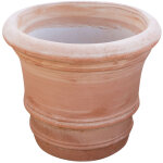 Pot de fleurs d'extrieur vase en terre cuite made in italy pot de jardin jardinire de balcon dcorative ...