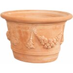 Vase en terre cuite pour plantes 52x34 cm fabriqu en italie grand pot extrieur pots de jardin jardinire ...