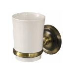 Bisk - porte brosse a dent laiton antique