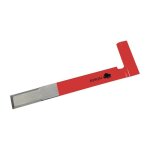 Bison - hache besaigu� longueur totale 400 mm aff�t� sur 3 c�t�s, tremp� crv - acier