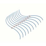 Lot de 10 fils torsad�s haute perfomance - diam�tre du fil 2, 4 mm black + decker a6489 - xj