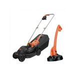 Black&decker - ensemble coupe - herbe avec tondeuse � gazon black + decker bemw351gl2 - qs 1000 w