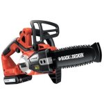 Black&decker - black + decker elagueuse sans fil 20 cm 18v - livree avec 1 batterie lithium 18v 2ah et ...