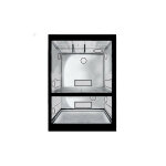 Black silver - chambre de culture dual 100 x 100 x 200 cm Black silver - chambre de culture dual 100 x 100 x 200 cm