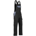 Blaklader - cotte  bretelles de travail coton 2665 - noir - 52 - jambes standards