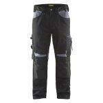 Blaklader - pantalon de travail 1556 artisan sans poches flottantes - 46 (eu) - noir