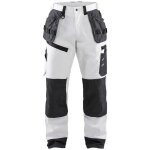 Blaklader - pantalon de travail pour peintre x1500 - blanc / gris fonc� xs - fr(38) - se(c44) - standards ...