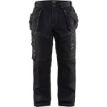 Blaklader - pantalon de travail en polycoton x1500 - noir m - fr(44) - se(c50) - courtes