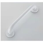 Blanc 400mmbarre d'appui douche , poigne de douche de scurit, barre d'appui wc handicap, barre de ...