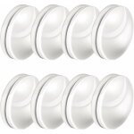Blanc, 8 jeux) poids de rideau magntiques, aimants de rideau de douche robustes recouverts de plastique, ...