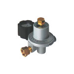 Dtendeur haute pression propane rglable avec manomtre + bonnette 40kg / h - ec. 3 / 4 / m20x150 - ...