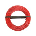 Blanc habitat - centrale brico fil �lectrique 2. 5 mm� h07vu, en couronne de 100m rouge