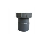 Blanc habitat - raccord 2 pi�ces �crou prisonnier et douille coller pvc femelle �40