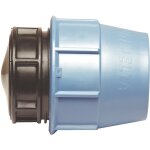 Raccord plastique bouchon pour tube pe �25 mm