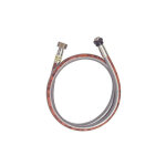 Tuyau flexible inox a embouts mecaniques pour butane et propane - sans date limite d'emploi