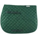 Blanc - selle rectangulaire poney en coton matelass doux