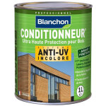 Conditionneur anti - uv blanchon 4106608 bidon 1l incolore pour bois pr�t � l'emploi