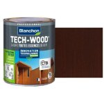 Lasure tech - wood blanchon brun acajou 1 l Lasure tech - wood blanchon brun acajou 1 l