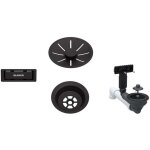 Blanco - accessoires - kit de vidage infino, noir mat 207422