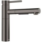 Blanco - alta ii - mitigeur d'évier avec douchette extractible, acier foncé 527555 Blanco - alta ii - mitigeur d'évier avec douchette extractible, acier foncé 527555