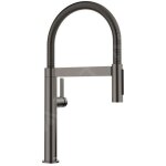 Blanco - culina s - mitigeur d'�vier avec bras flexible et douchette, acier fonc� 527469
