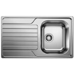 Blanco dinas 45 - vier, 86x50 cm, inox bross 523374