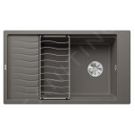 Blanco - elon xl 8 - �vier en silgranit 860x500 mm, avec accessoires, infino, gris 527255