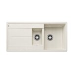 Blanco - evier metra 6s - f silgranit - blanc soft - vidage : automatique