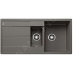 Blanco - evier metra 6s - f silgranit - gris volcan - vidage : automatique