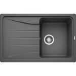 Blanco - evier sona 45s silgranit - gris rocher