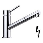 Blanco kano s - mitigeur d?�vier avec bec extractible, chrome 527648