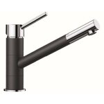 Blanco - kano - mitigeur d'vier, noir / chrome 526175