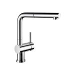Blanco - linus s - f - mitigeur d'vier avec douchette extractible,  basculer sous la fentre, chrome ...