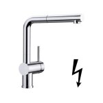 Blanco - linus s - mitigeur d'�vier avec douchette extractible, chrome 512200