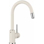 Blanco - robinetterie d'�vier avec bec extractible, blanc doux / chrome 526968