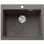 Blanco - pleon 6 - �vier en silgranit, 62x51 cm, infino, gris 527320