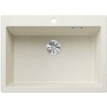 Blanco - pleon 8 - �vier en silgranit, 700x510 mm, infino, blanc doux 527140