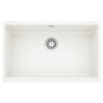 Blanco - rotan 700 - �vier en silgranit, 73x46 cm, blanc 521346