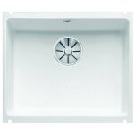 �vier en c�ramique subline 500 - u - sous - meuble de 60 cm - 543 x 456 x 185 mm - blanc cristal - vidage ...