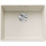 Blanco - subline 500 - �vier en silgranit, 527x427 mm, infino, blanc doux 527169
